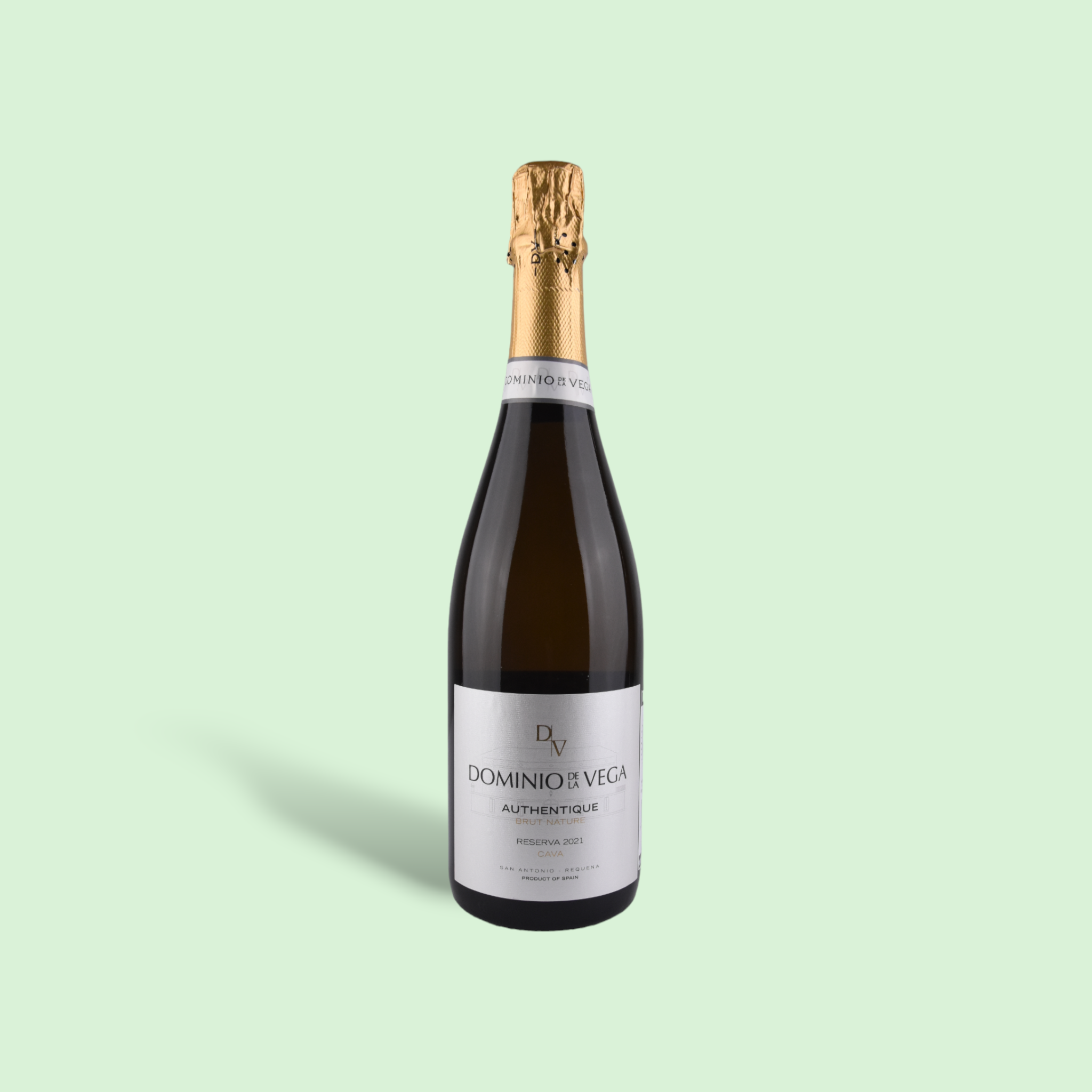 Dominio de la Vega Authentique Brut Nature Reserva 2021 Cava DO